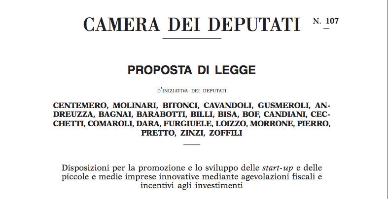 LEGGE CENTEMERO: LE NOVITÀ PER STARTUP E PMI INNOVATIVE