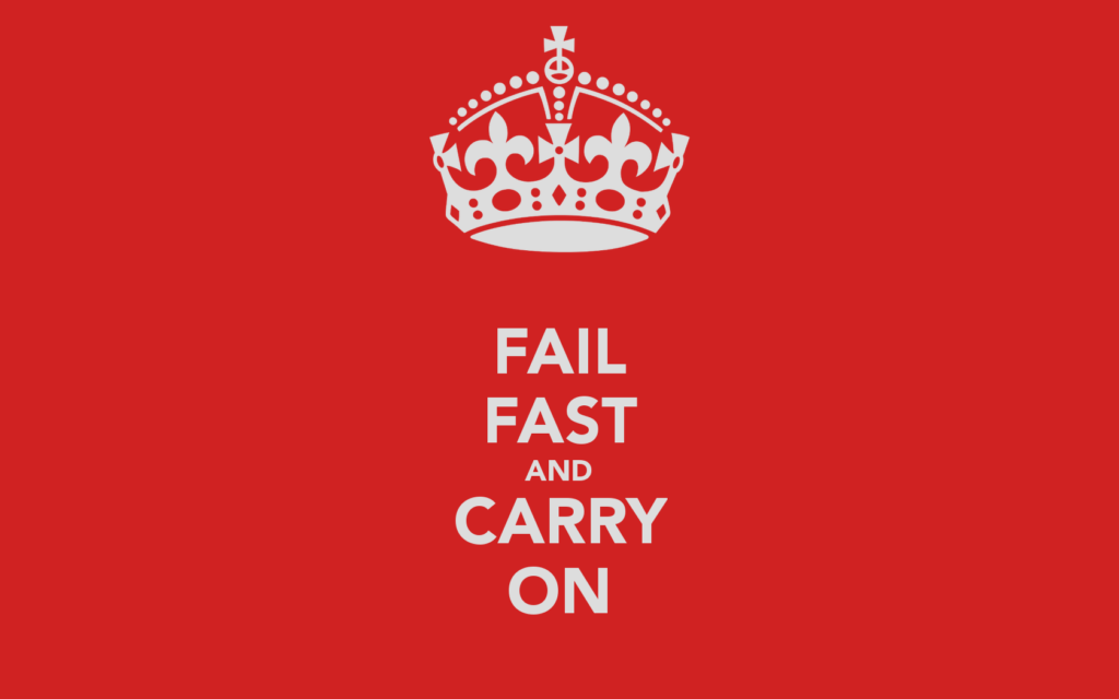 FAIL FAST CARRY ON